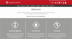 Desktop Screenshot of legalforlandlords.co.uk