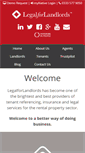 Mobile Screenshot of legalforlandlords.co.uk